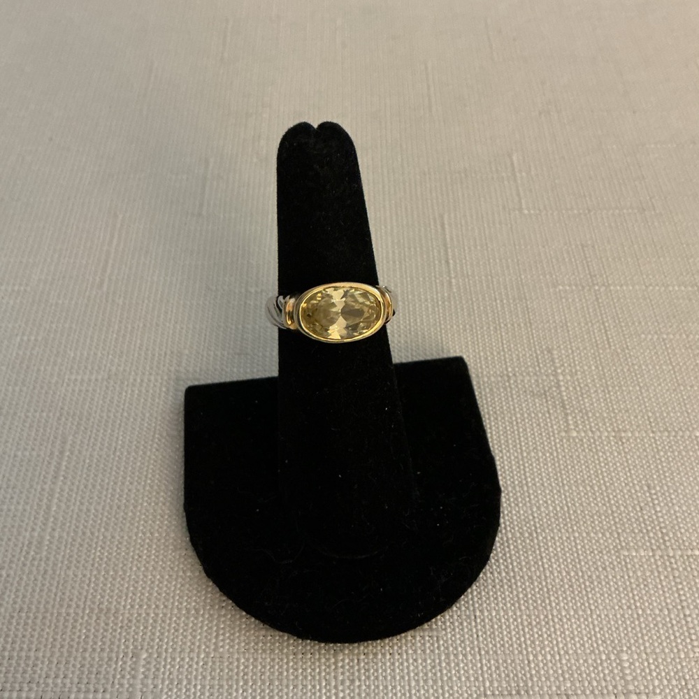 David Yurman Replica Boutique Gold and Silver Tone Ring